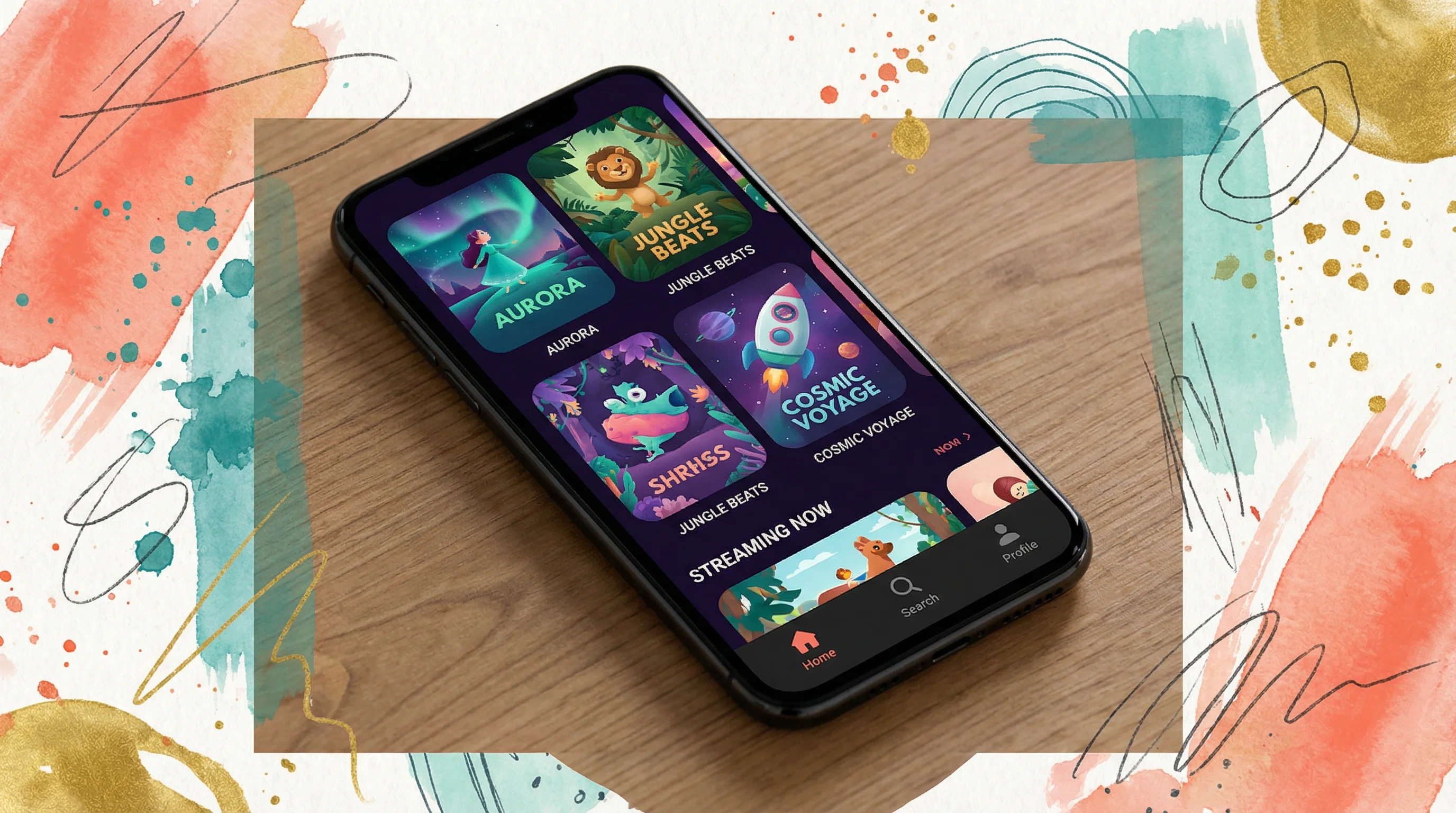 3d同人 | 3d高品质影视同人社区 | 传媒内容创作与分享平台APP手机界面预览 - 独立动画短片移动端观看体验