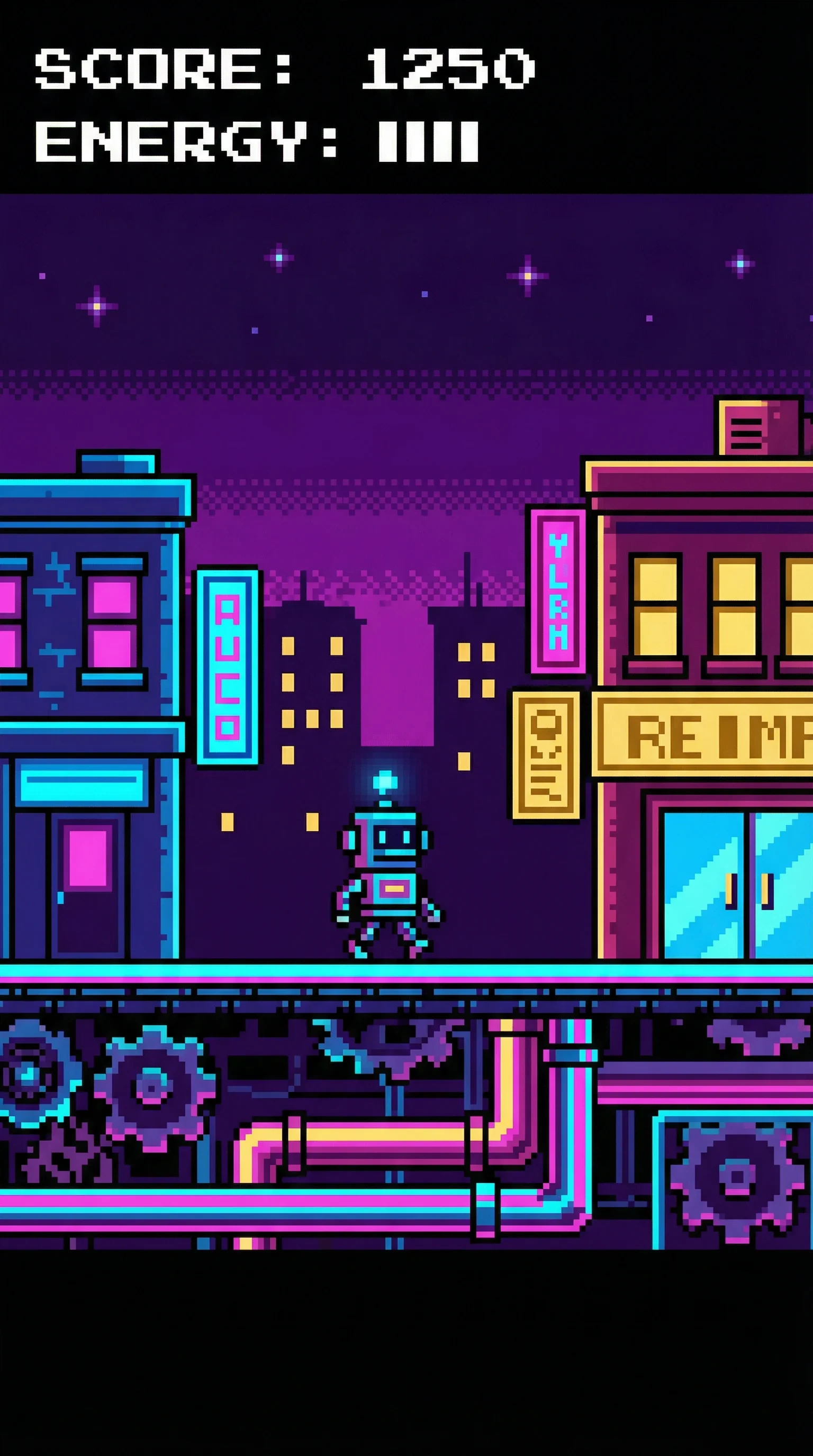 像素冒险记 - 独立动画短片预告 - 像素风格复古动画